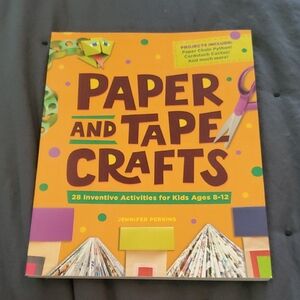 Paper and Tape Crafts Book for Kids